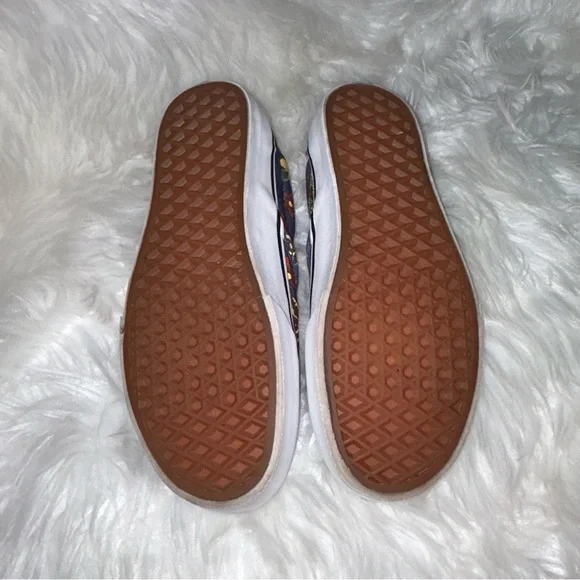 Vans Hawaiian Floral Authentic Tropical Skate Shoes Mens Size 5.5 Ladies 7.0 - Picture 11 of 11